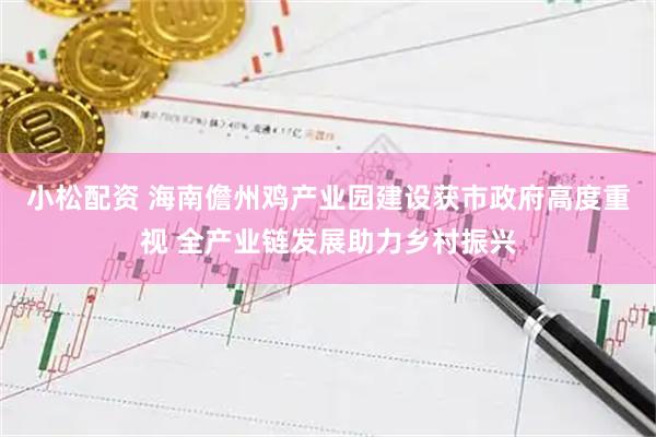 小松配资 海南儋州鸡产业园建设获市政府高度重视 全产业链发展助力乡村振兴